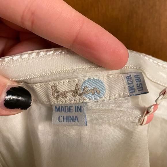 Boden Sandra Striped Summer Dress - Picture 6 of 7